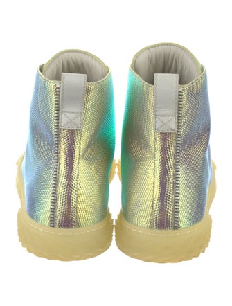 Giuseppe Zanotti Embossed Leather Sneakers