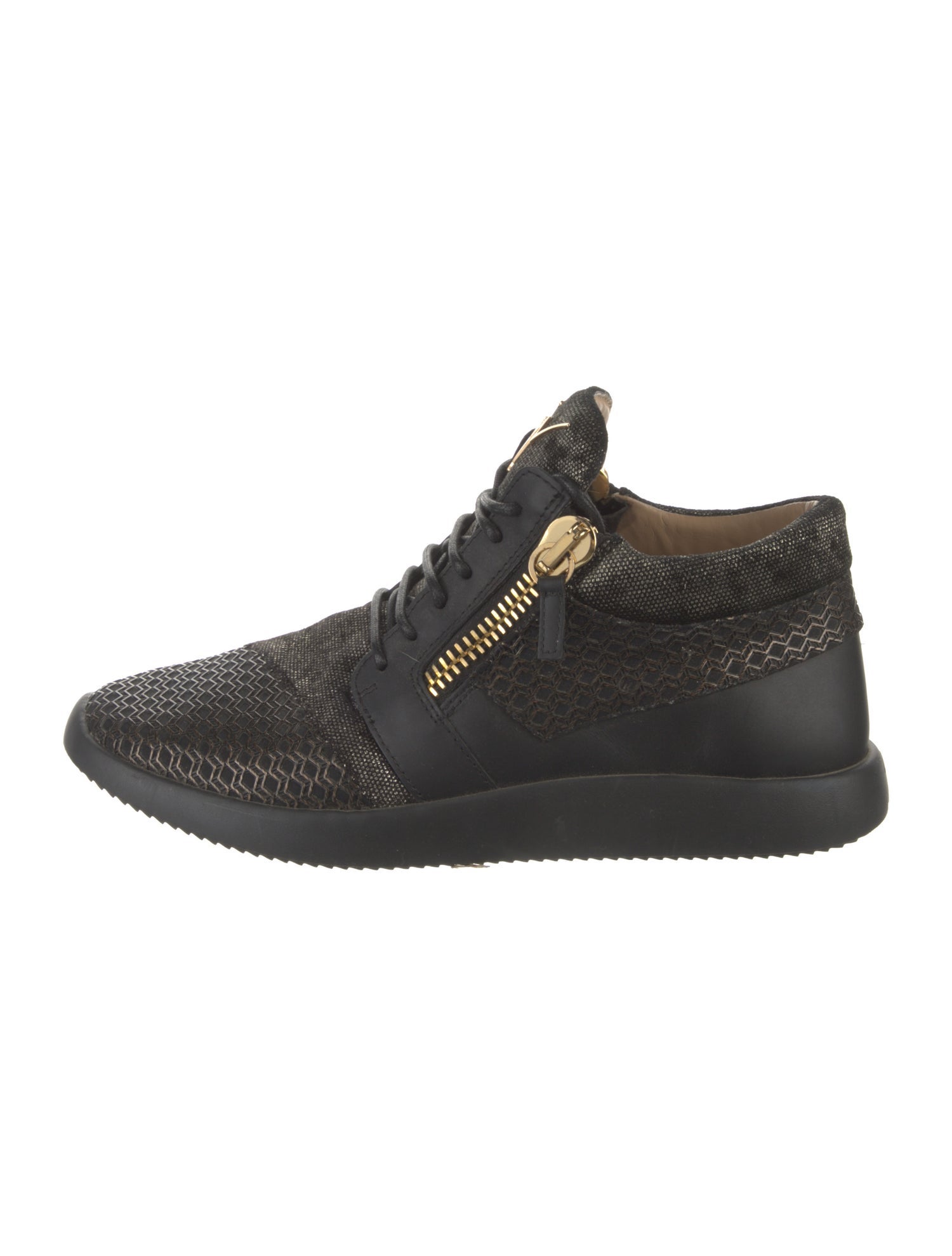 Giuseppe Zanotti Leather Athletic Sneakers