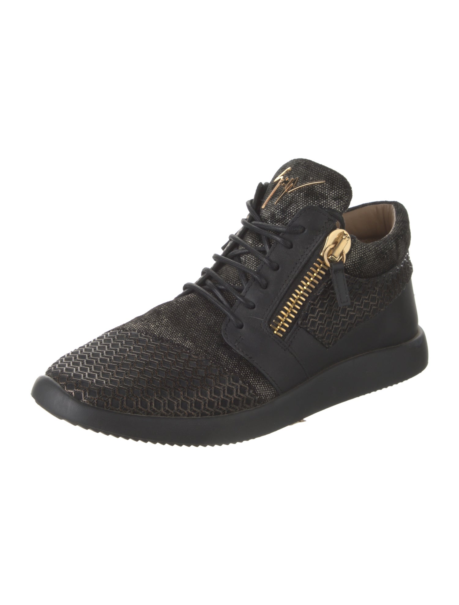 Giuseppe Zanotti Leather Athletic Sneakers