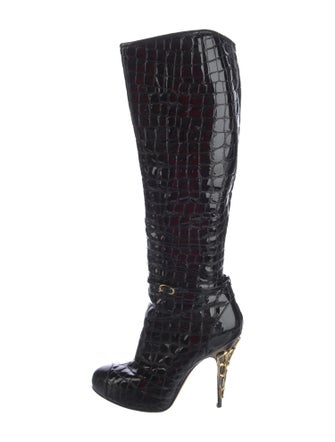 Giuseppe Zanotti Patent Leather Boots