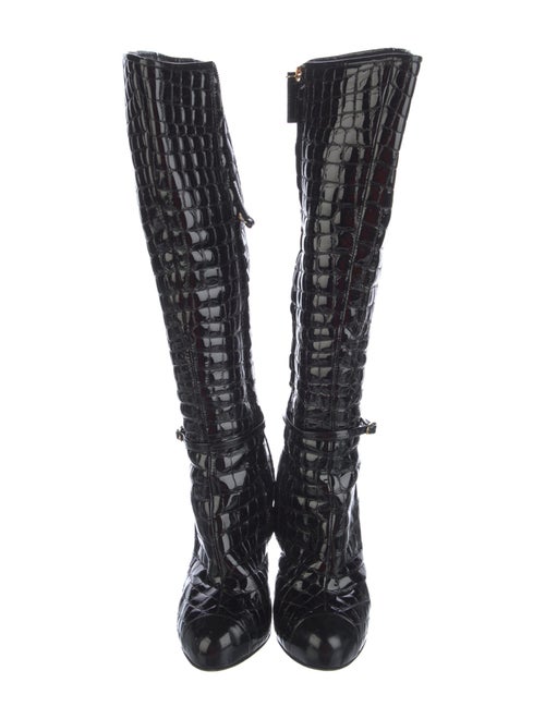 Giuseppe Zanotti Patent Leather Boots