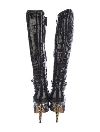 Giuseppe Zanotti Patent Leather Boots