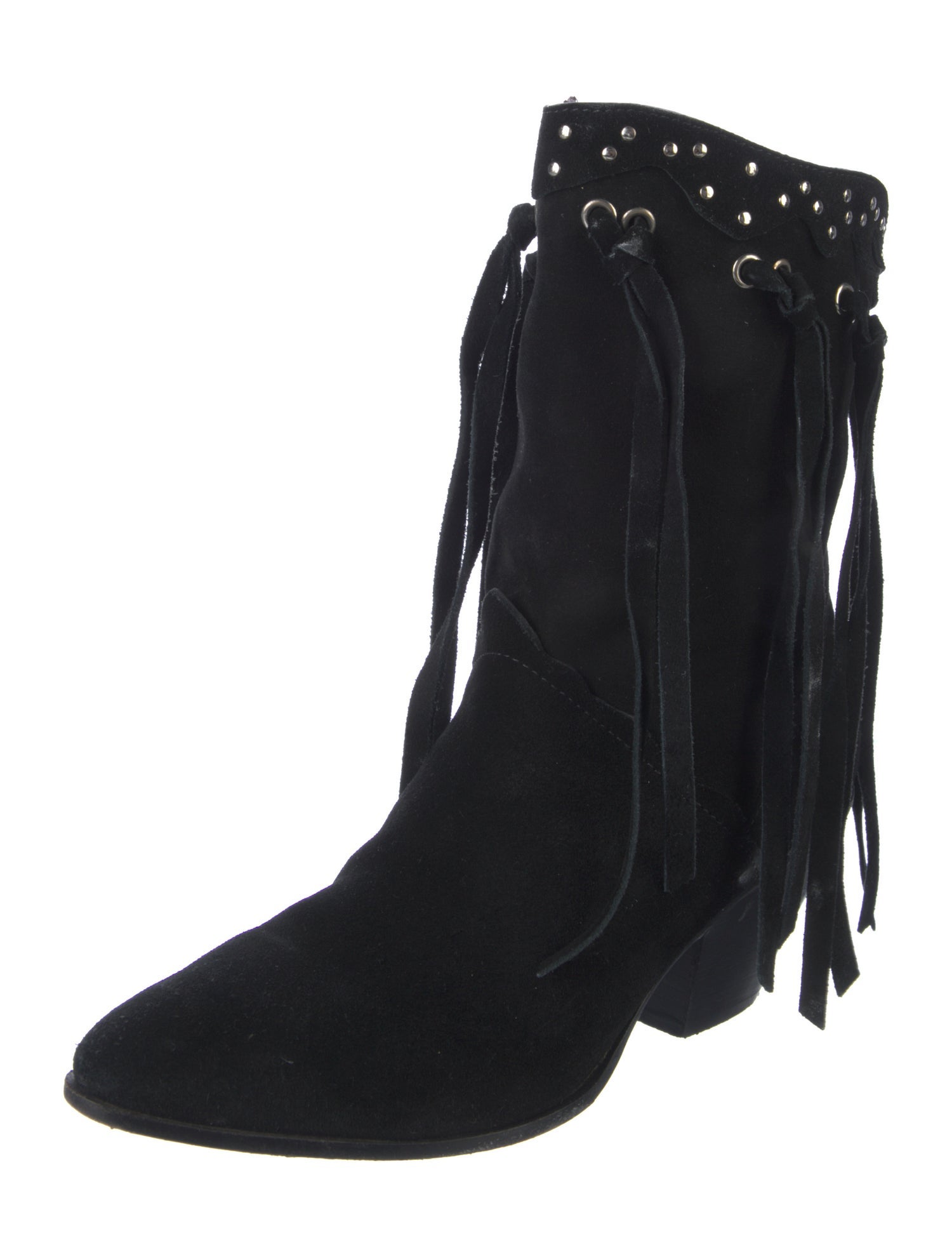 Giuseppe Zanotti Suede Studded Accents Boots