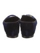 Giuseppe Zanotti Velvet Tassel Accents Loafers