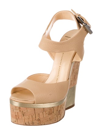 Giuseppe Zanotti Leather Slingback Sandals