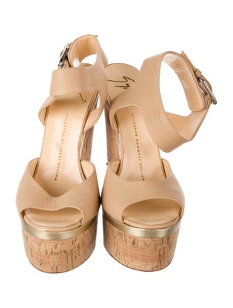 Giuseppe Zanotti Leather Slingback Sandals