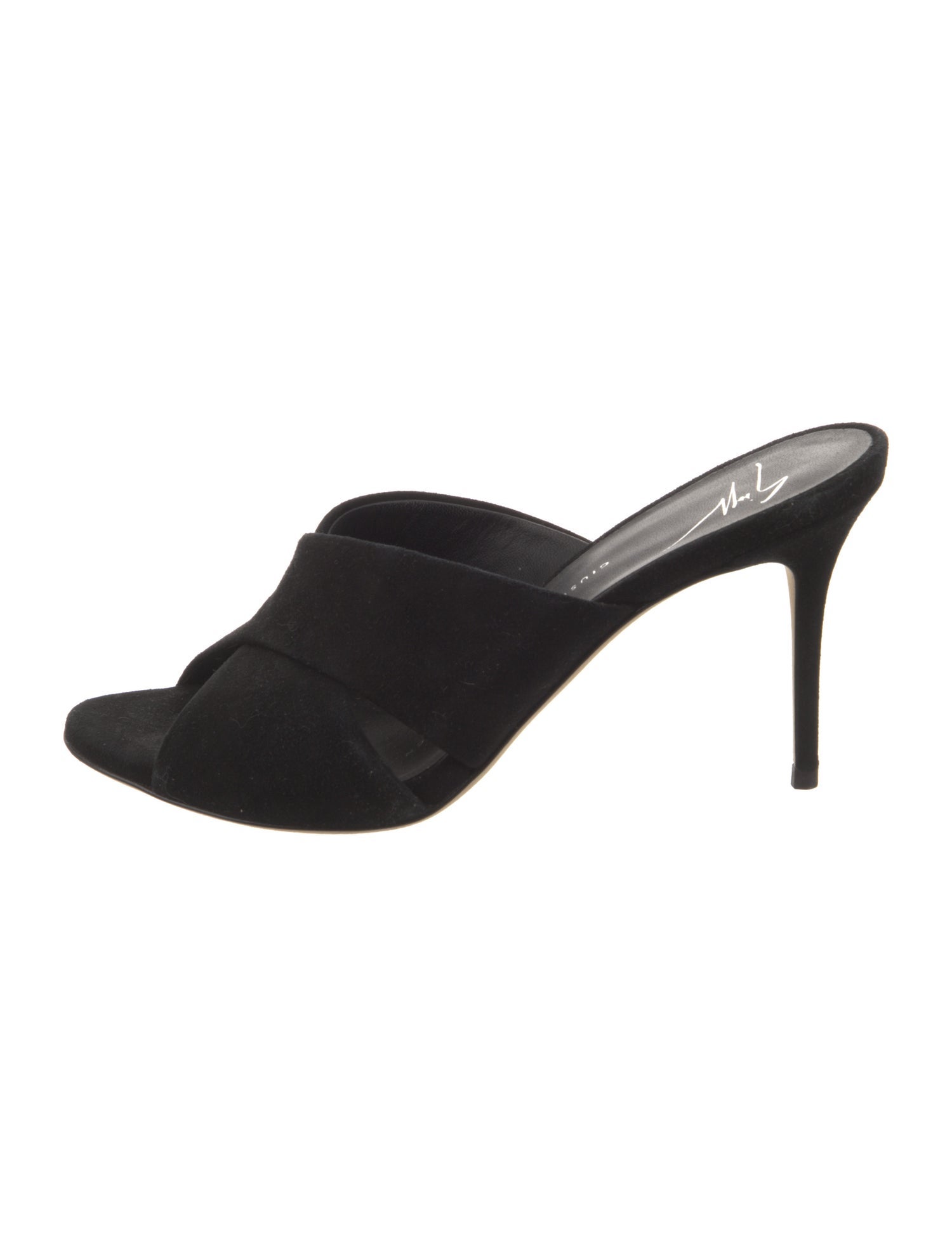 Giuseppe Zanotti Suede Slides