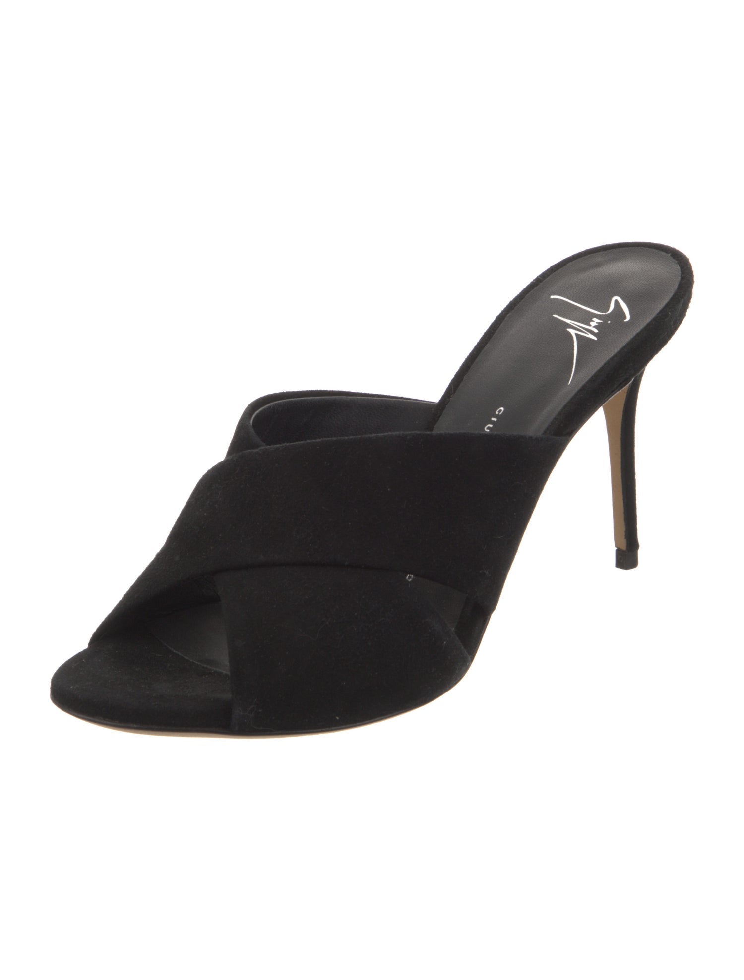 Giuseppe Zanotti Suede Slides