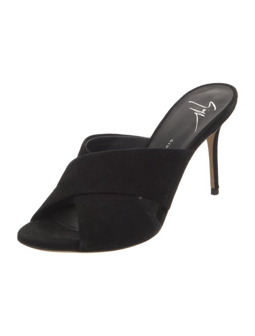 Giuseppe Zanotti Suede Slides
