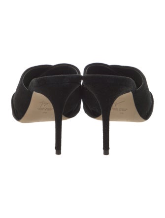 Giuseppe Zanotti Suede Slides