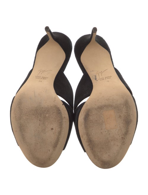 Giuseppe Zanotti Suede Slides