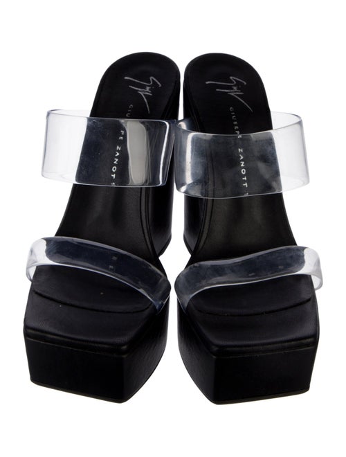 Giuseppe Zanotti Leather Slides