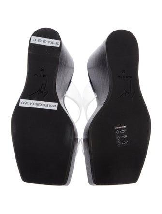Giuseppe Zanotti Leather Slides