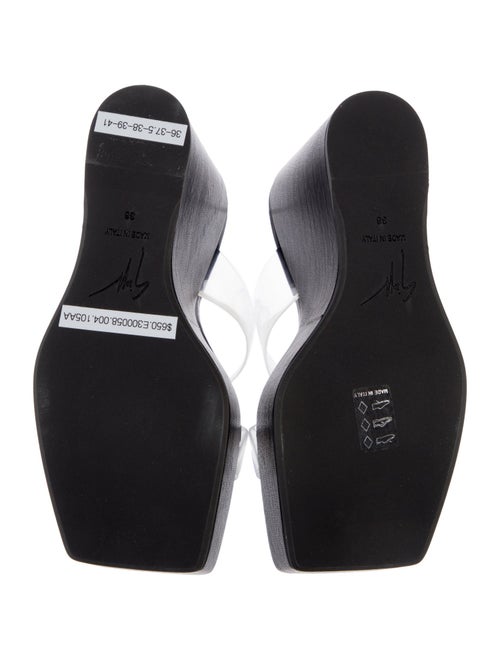 Giuseppe Zanotti Leather Slides
