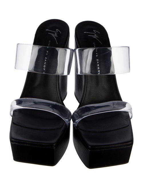 Giuseppe Zanotti Leather Slides