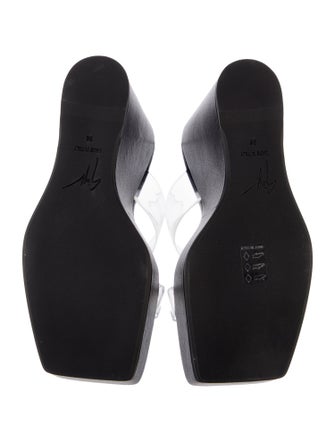 Giuseppe Zanotti Leather Slides