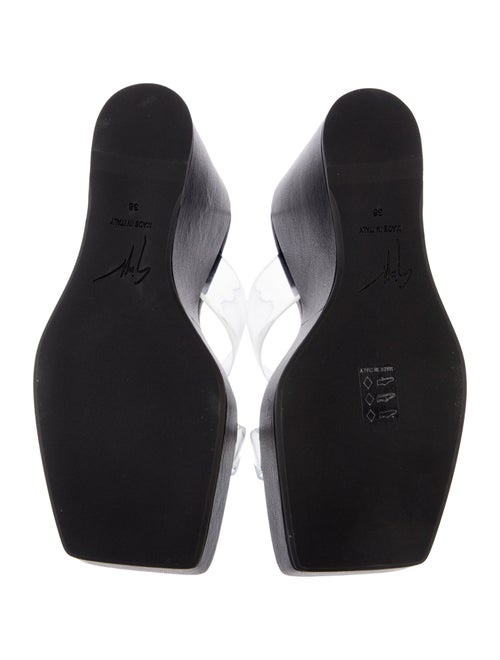 Giuseppe Zanotti Leather Slides