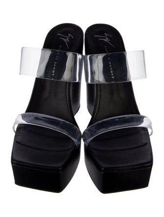 Giuseppe Zanotti Leather Slides