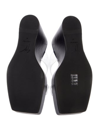 Giuseppe Zanotti Leather Slides