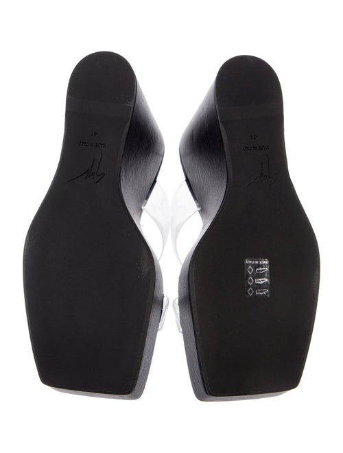 Giuseppe Zanotti Leather Slides