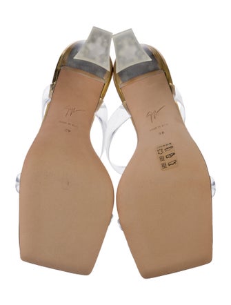 Giuseppe Zanotti Leather Slides