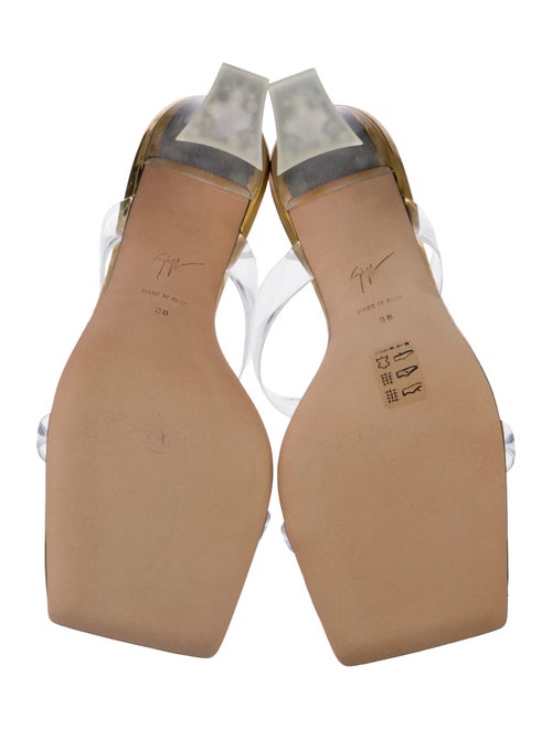 Giuseppe Zanotti Leather Slides