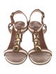 Giuseppe Zanotti Studded Accents T-Strap Sandals