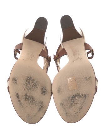 Giuseppe Zanotti Studded Accents T-Strap Sandals