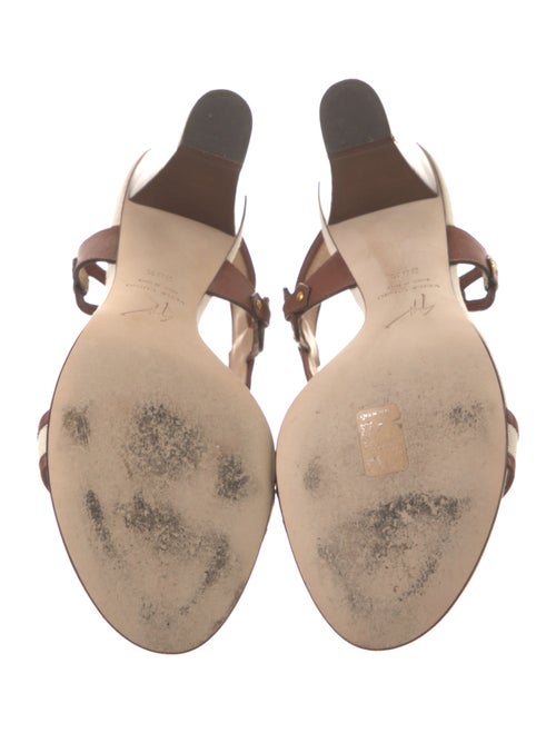 Giuseppe Zanotti Studded Accents T-Strap Sandals