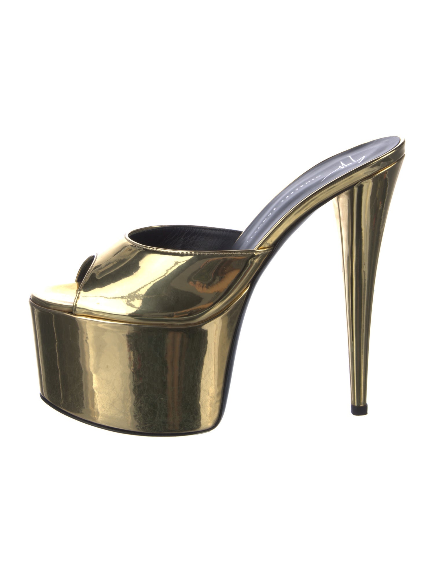 Giuseppe Zanotti Leather Mules