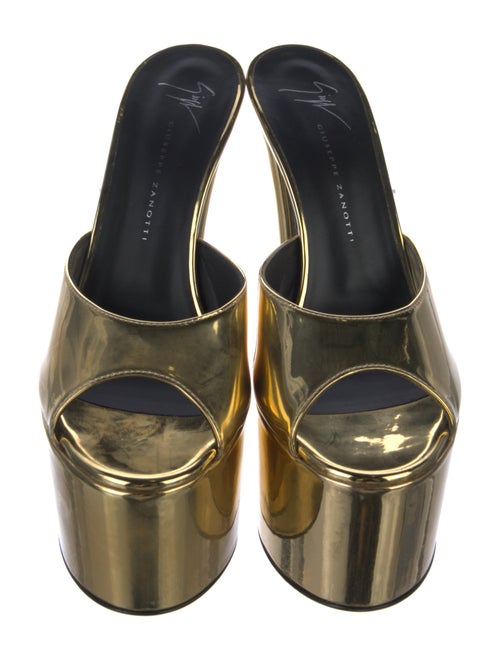 Giuseppe Zanotti Leather Mules