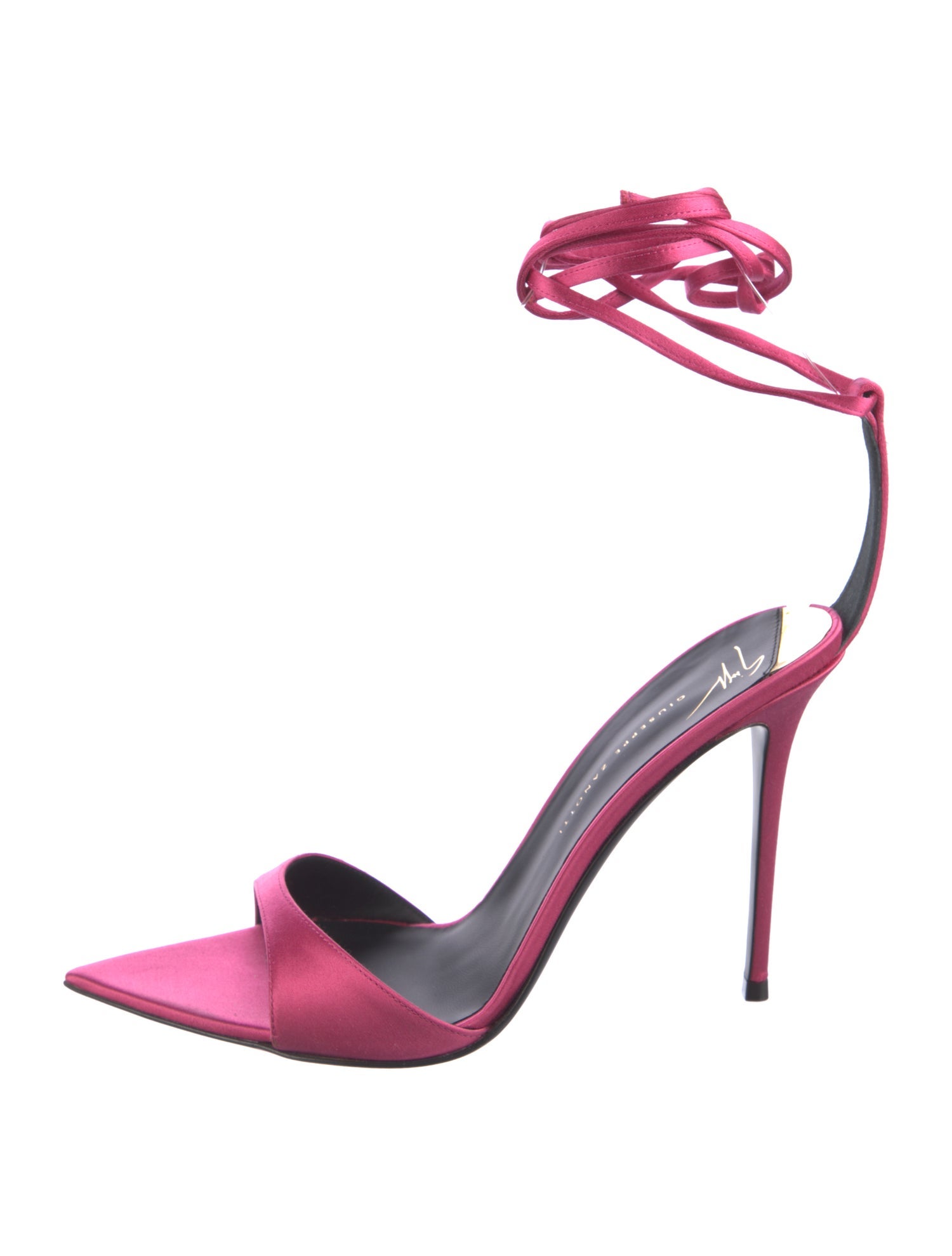 Giuseppe Zanotti Satin Sandals