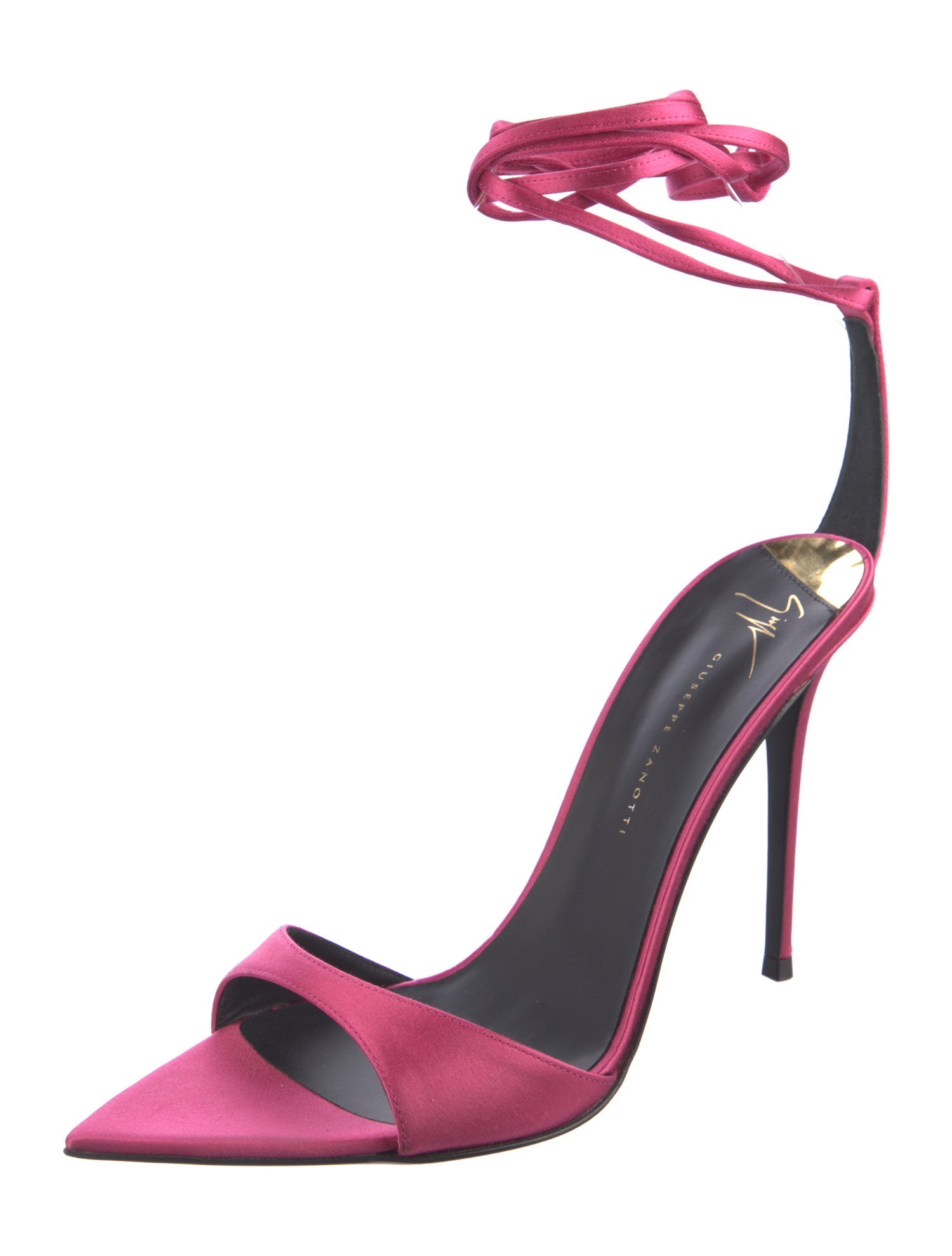 Giuseppe Zanotti Satin Sandals