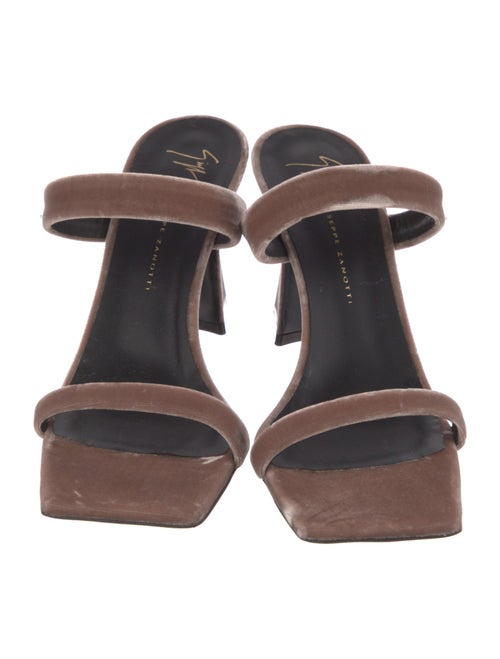 Giuseppe Zanotti Leather Slides