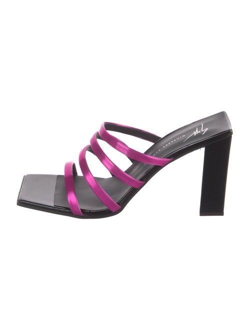 Giuseppe Zanotti Satin Slides