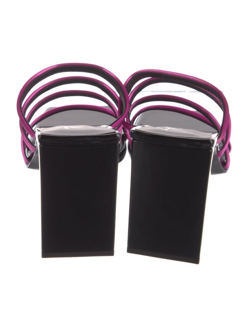 Giuseppe Zanotti Satin Slides