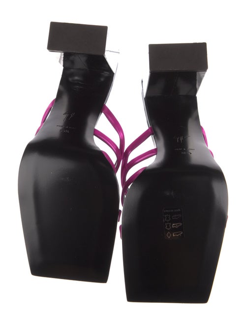 Giuseppe Zanotti Satin Slides