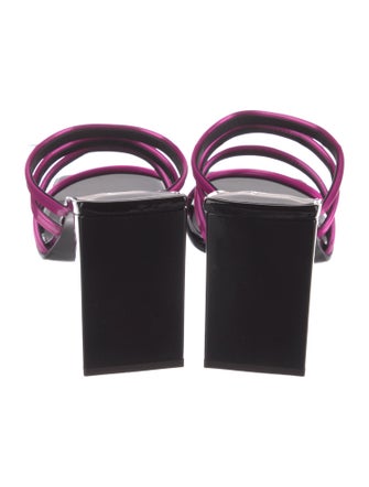 Giuseppe Zanotti Leather Slides