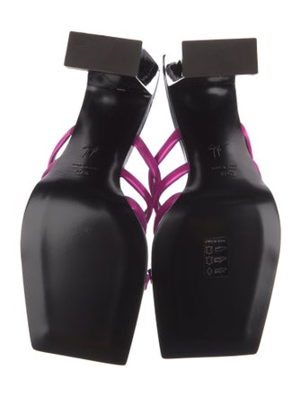 Giuseppe Zanotti Leather Slides