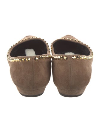 Giuseppe Zanotti Suede Flats