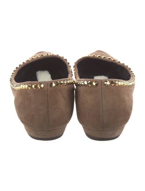 Giuseppe Zanotti Suede Flats