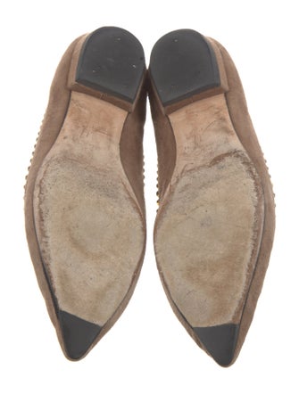 Giuseppe Zanotti Suede Flats