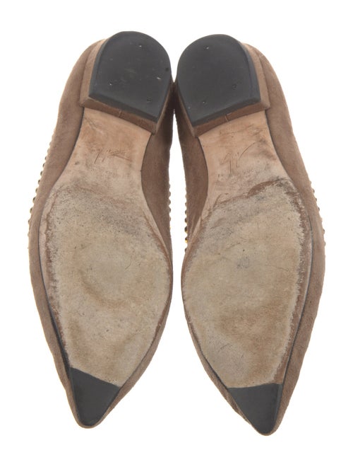 Giuseppe Zanotti Suede Flats