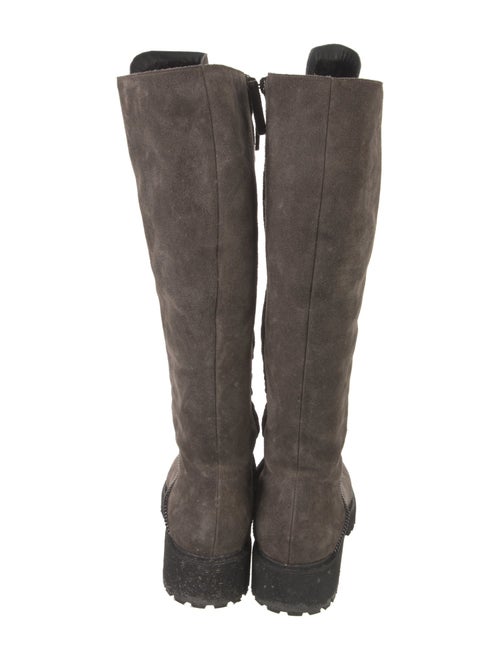 Giuseppe Zanotti Suede Lace-Up Boots