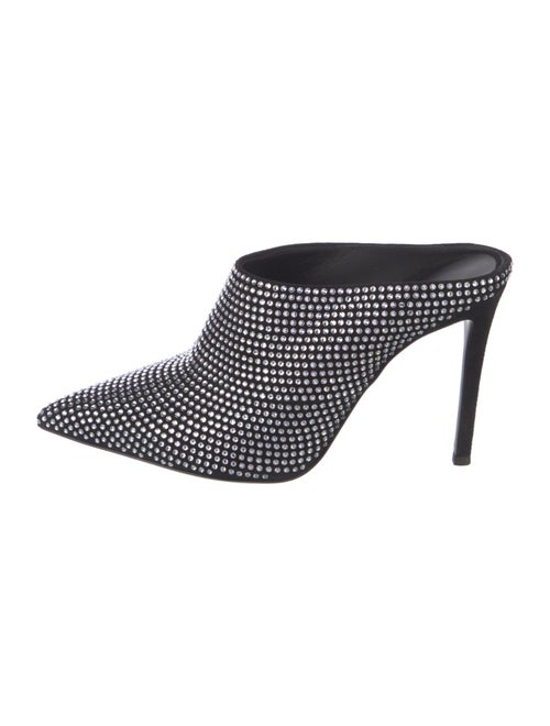 Giuseppe Zanotti Crystal Crystal Embellishments Mules