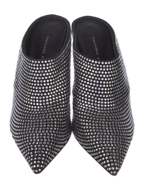 Giuseppe Zanotti Crystal Crystal Embellishments Mules