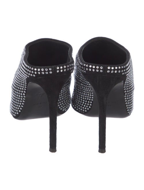 Giuseppe Zanotti Crystal Crystal Embellishments Mules
