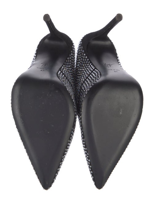 Giuseppe Zanotti Crystal Crystal Embellishments Mules