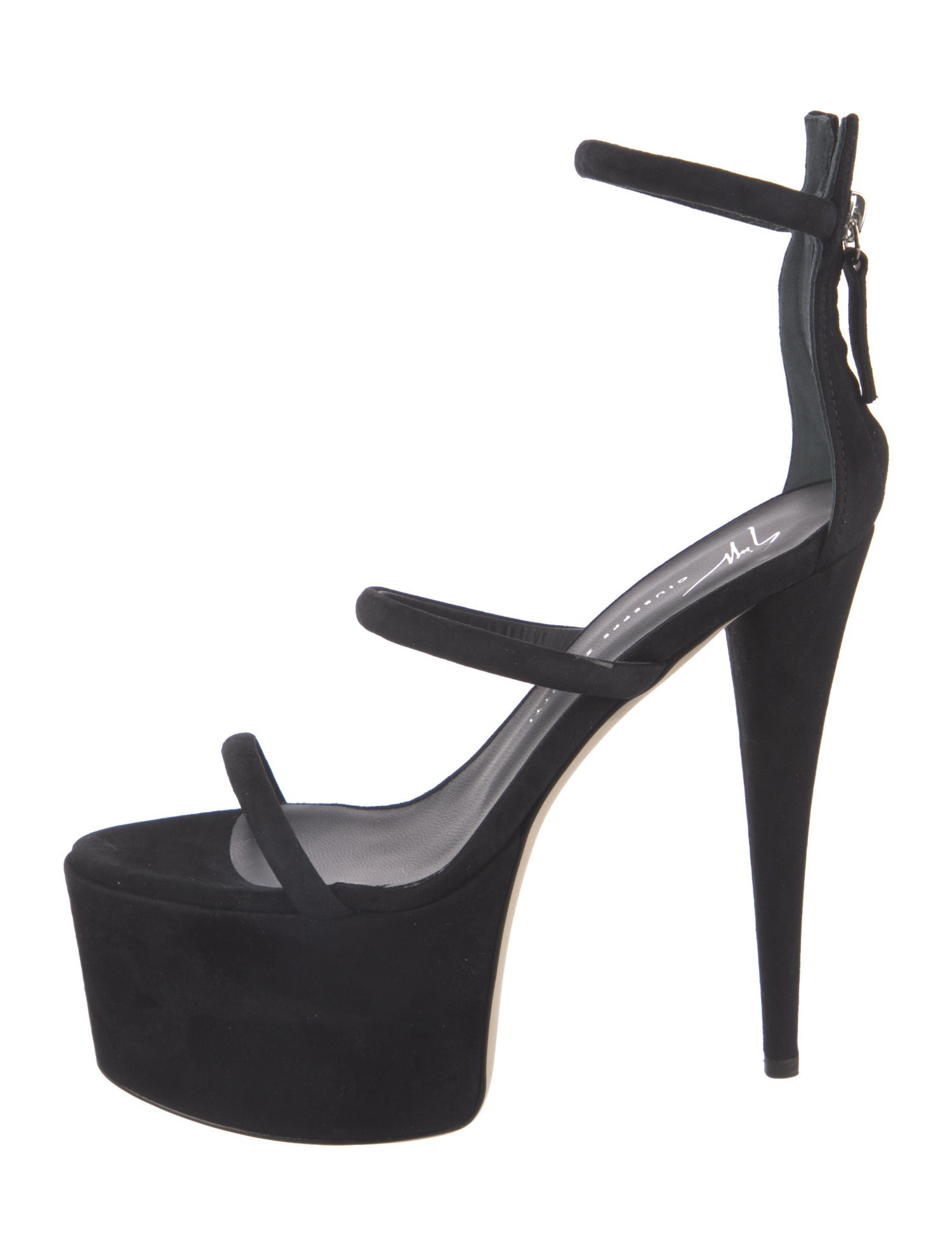 Giuseppe Zanotti Velvet Sandals