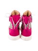 Giuseppe Zanotti Suede Wedge Sneakers